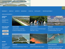 Tablet Screenshot of estuaryconservation.org